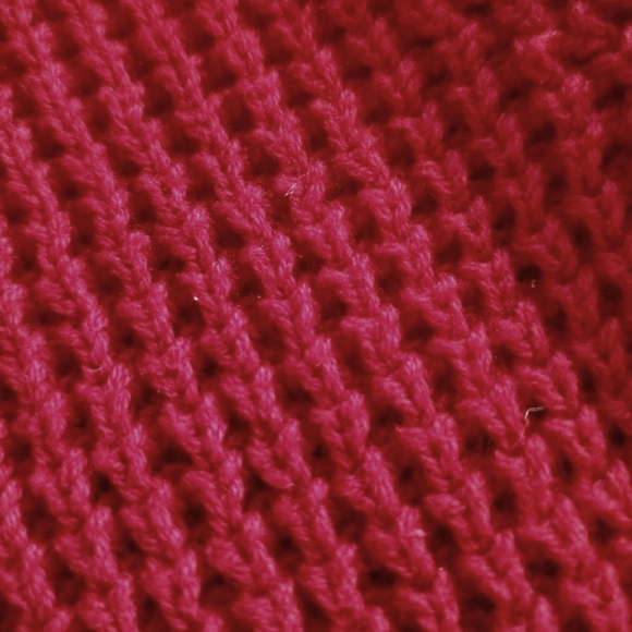 Waffle Weave Button High Collar Sweater NWT - Picture 6 of 14